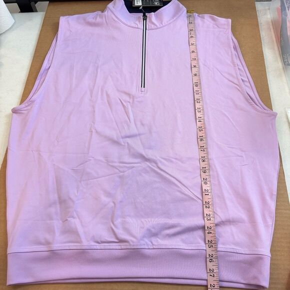 FOOTJOY PERF 1/2 ZIP VEST GATHER LAVENDER NEW with tags Size Large - Picture 16 of 16